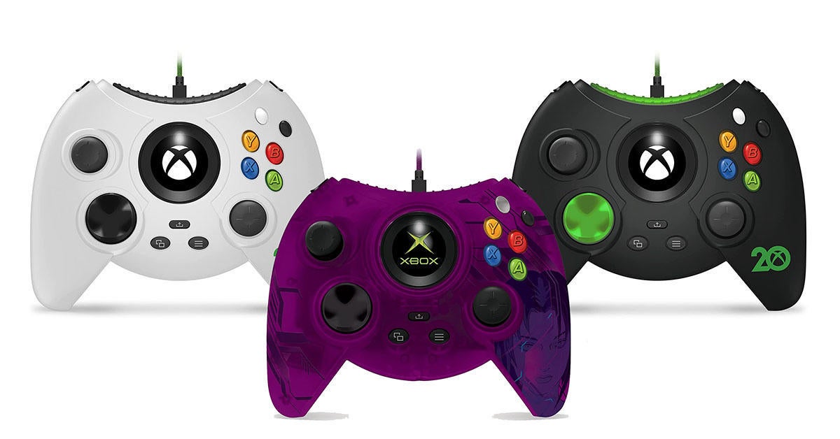 The original Xbox controller known as 'The Duke' brings back fond...