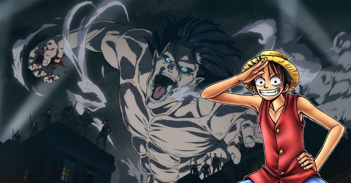 One Piece x Attack On Titan Art Imagines the Straw Hats as Titans