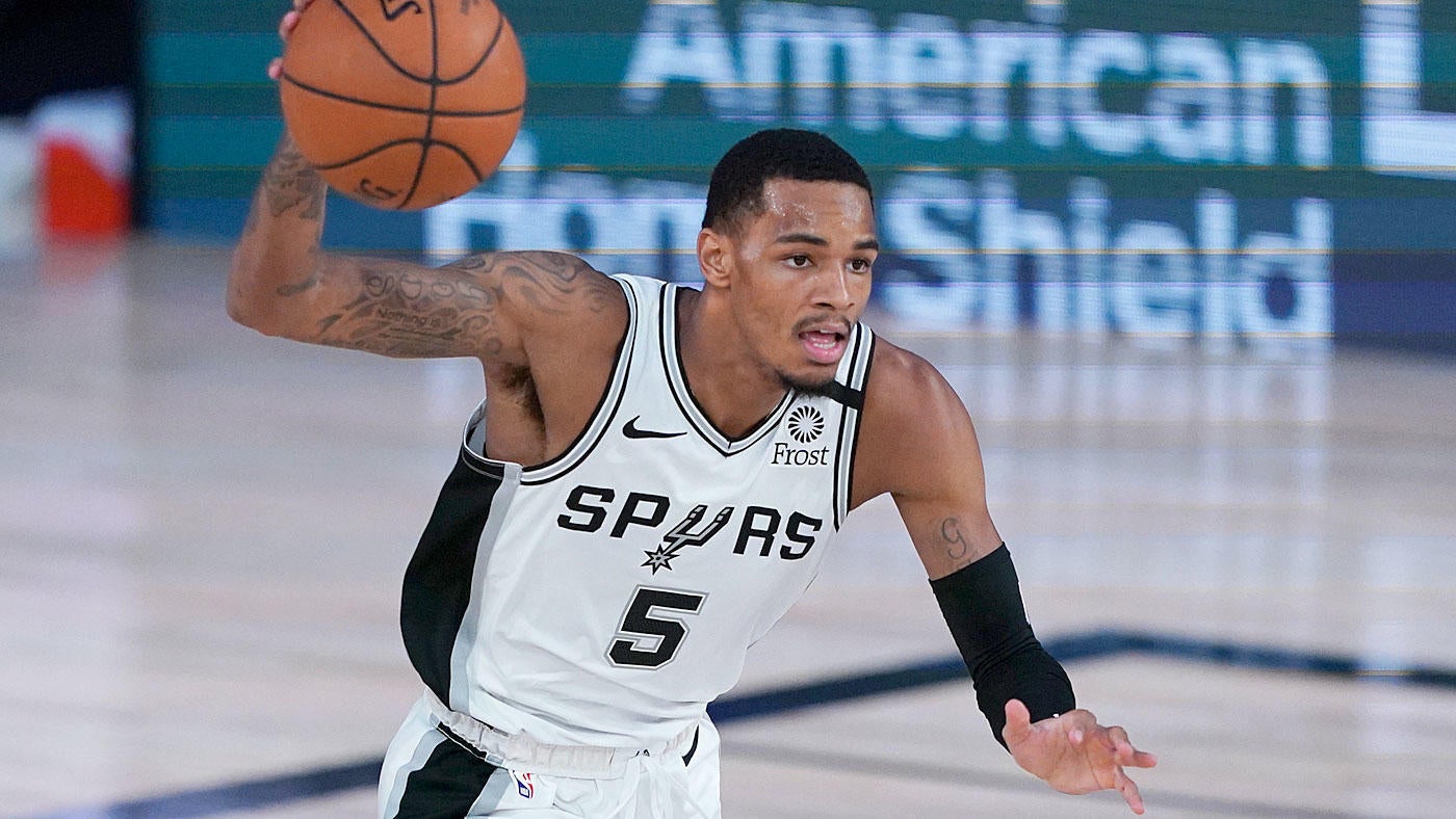 New Balance San Antonio Spurs Dejounte Murray Custom Player Edition, Super Rare Men main image 4