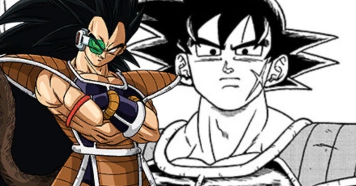 bardock and goku and raditz