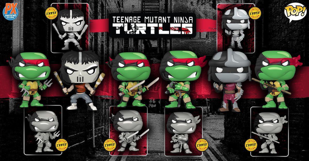 New TMNT Funko Pop PX Exclusives Come Straight From the Comics