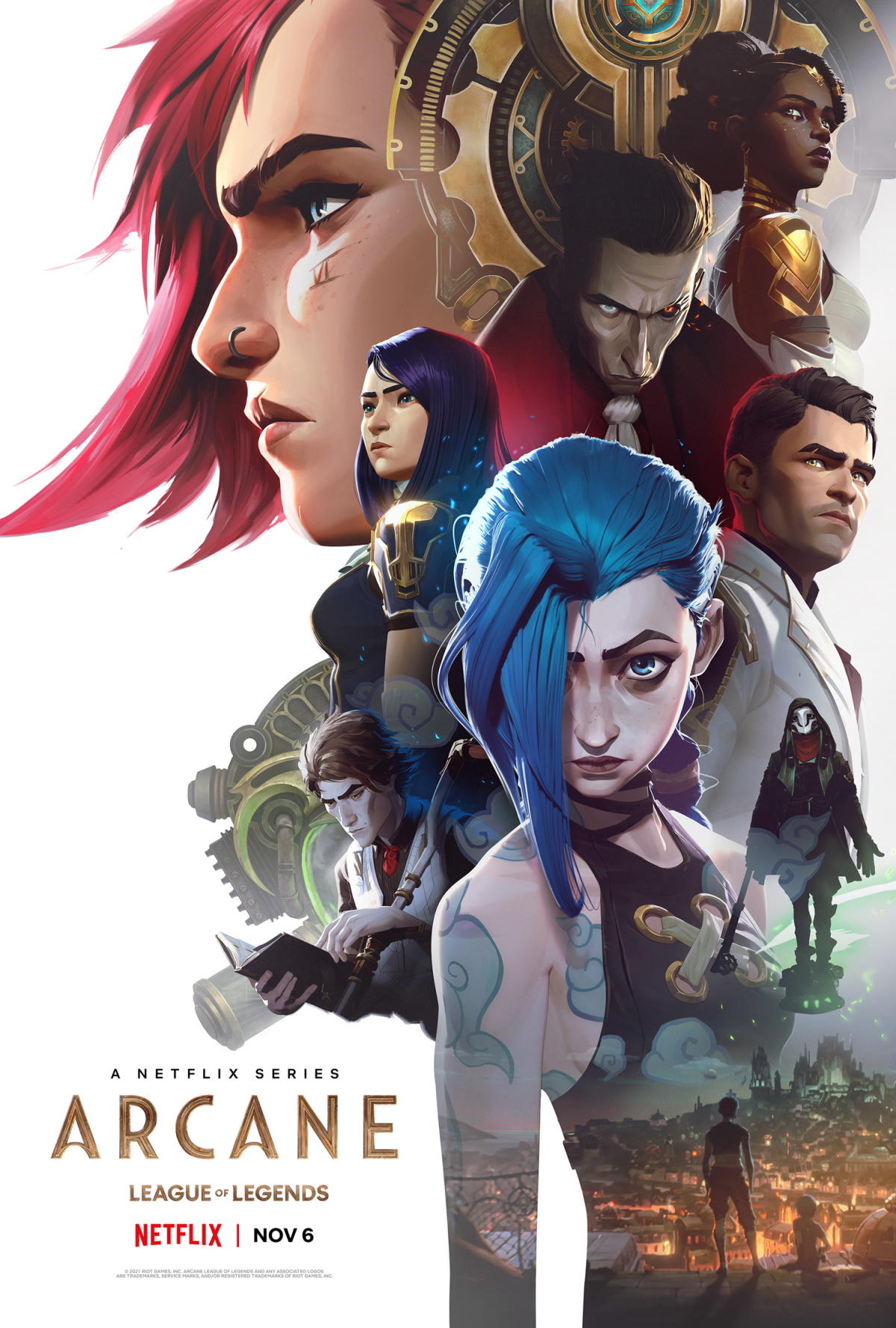 Arcane: Final Trailer And Key Art Revealed For Netflix League Of ...