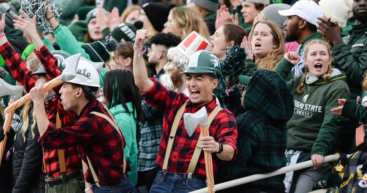 Michigan State Football Fans Choose Violence, Burning Couches To ...