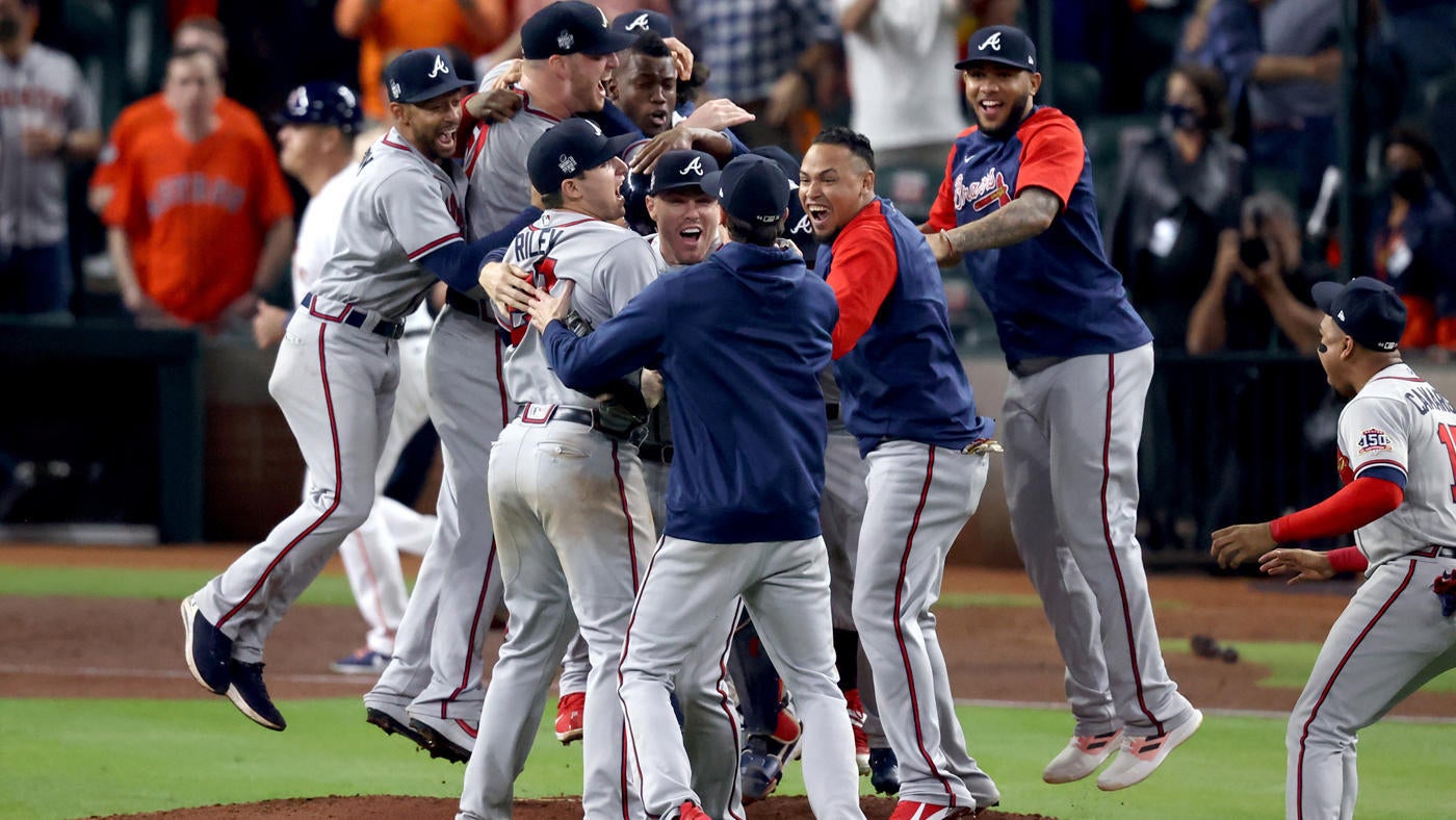 Atlanta Braves World Series Champions 2021 Signatures Thank You