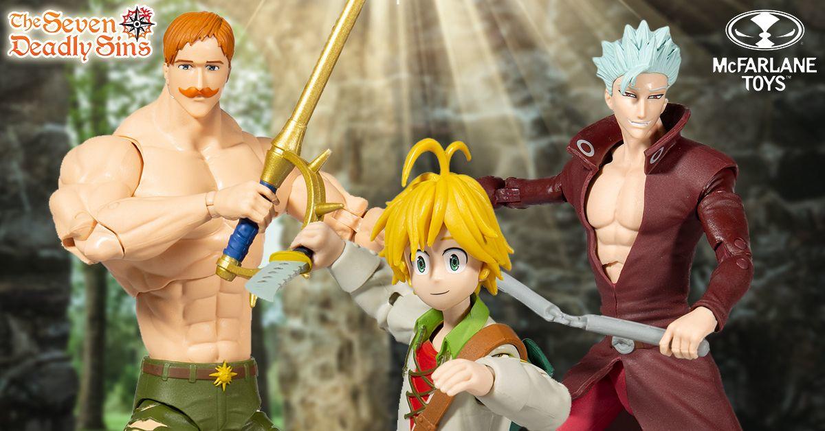 The Seven Deadly Sins Gets Action Figures From McFarlane Toys