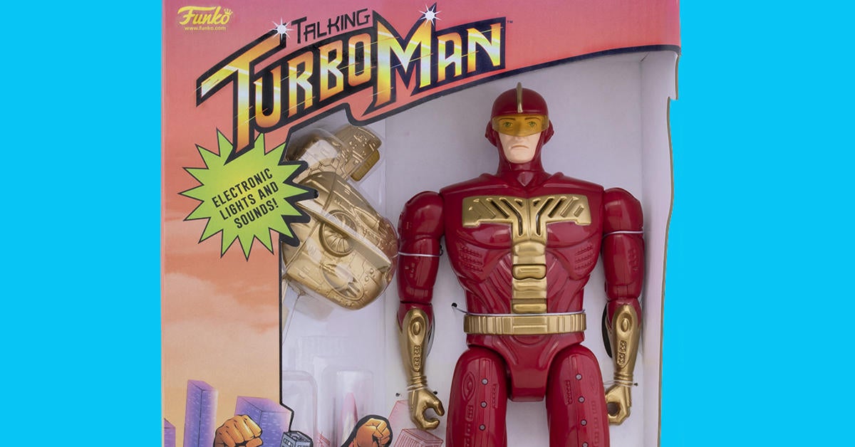 Funko Action Figure: Jingle All The Way - Turbo Man with Lights and Sounds