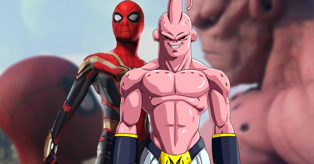 Dragon Ball x Marvel Art Imagines Spider-Man vs. Buu Fight