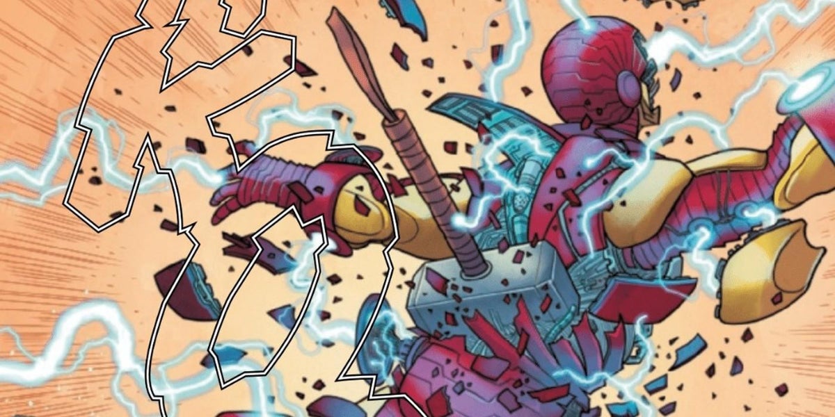 Thor's Hammer Just Destroyed Iron Man's Armor With One Hit