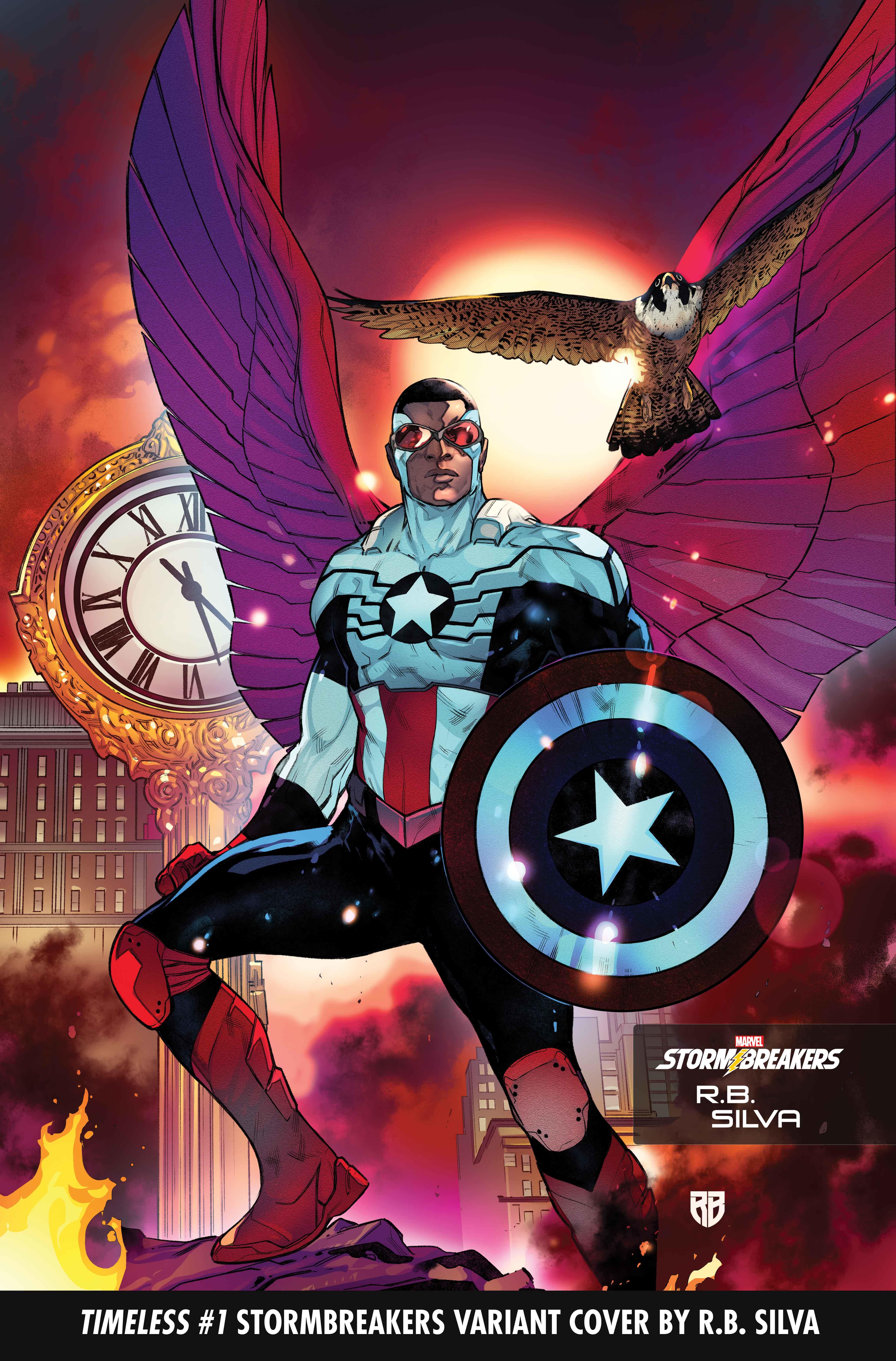 sam wilson as captain america comic