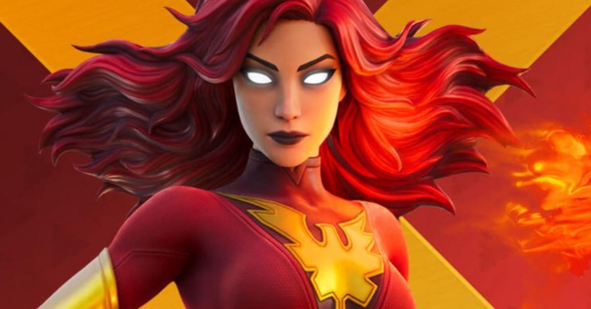 Fortnite revela el primer vistazo a la piel de Jean Grey de Marvel