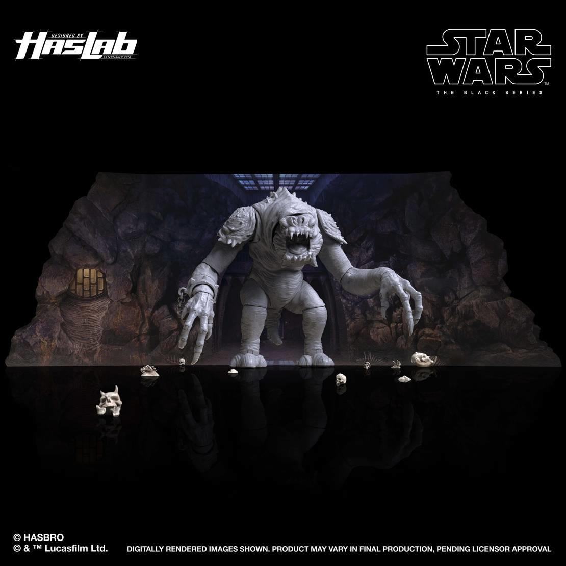 Star Wars: HasLab Reveals Tier 2 Unlocks for Black Series Rancor