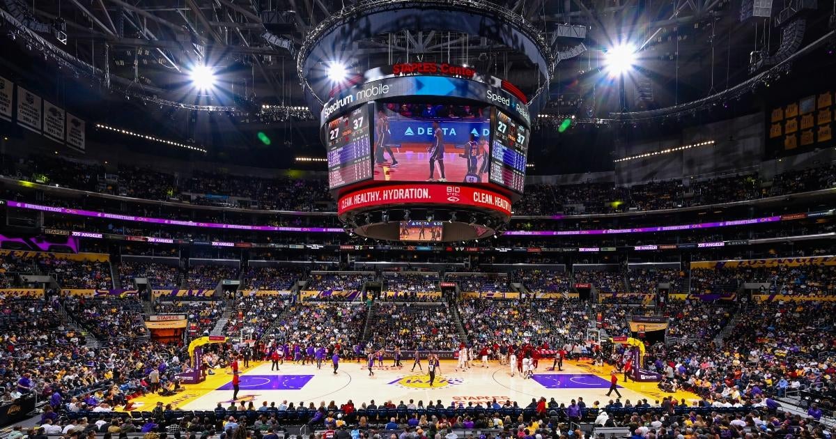 Staples Center, home of the Los Angeles Lakers, Clippers to be