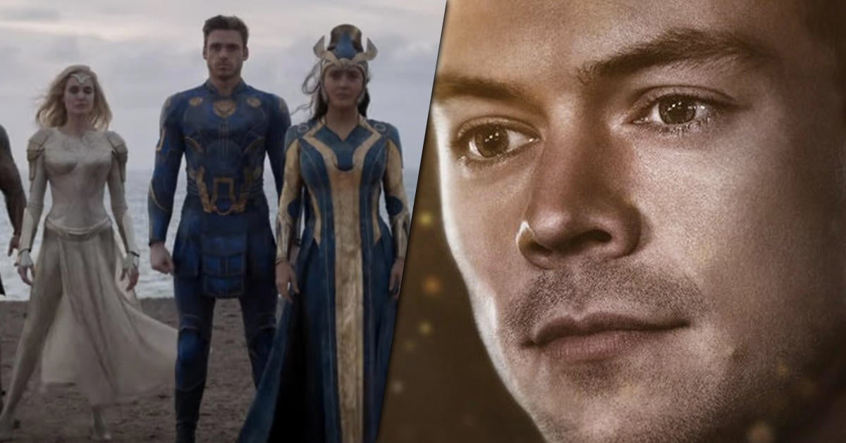 Eternals Star Harry Styles Says He's 'Grateful' For First Marvel Role