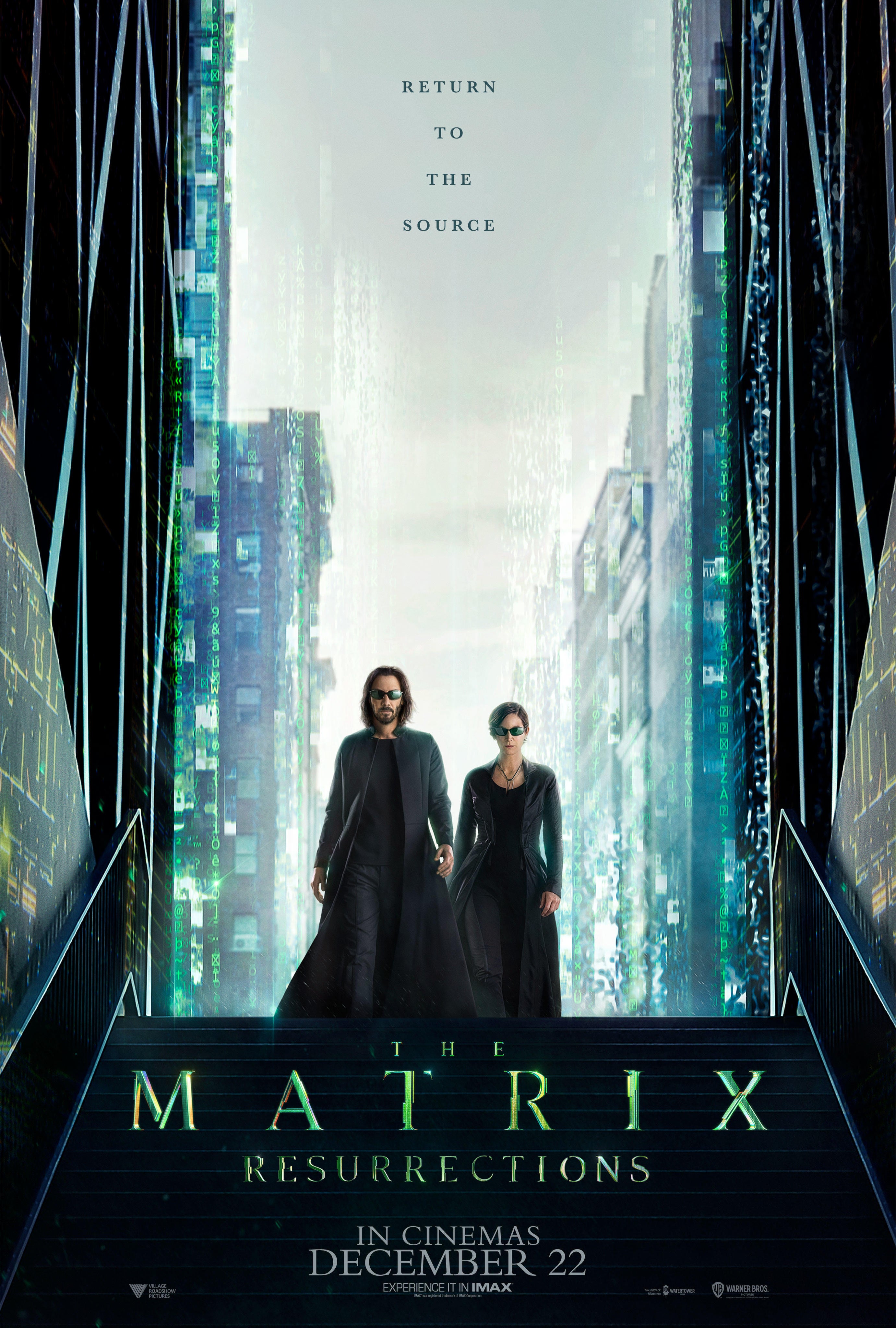 New The Matrix Resurrections Poster Spotlights Neo and Trinity