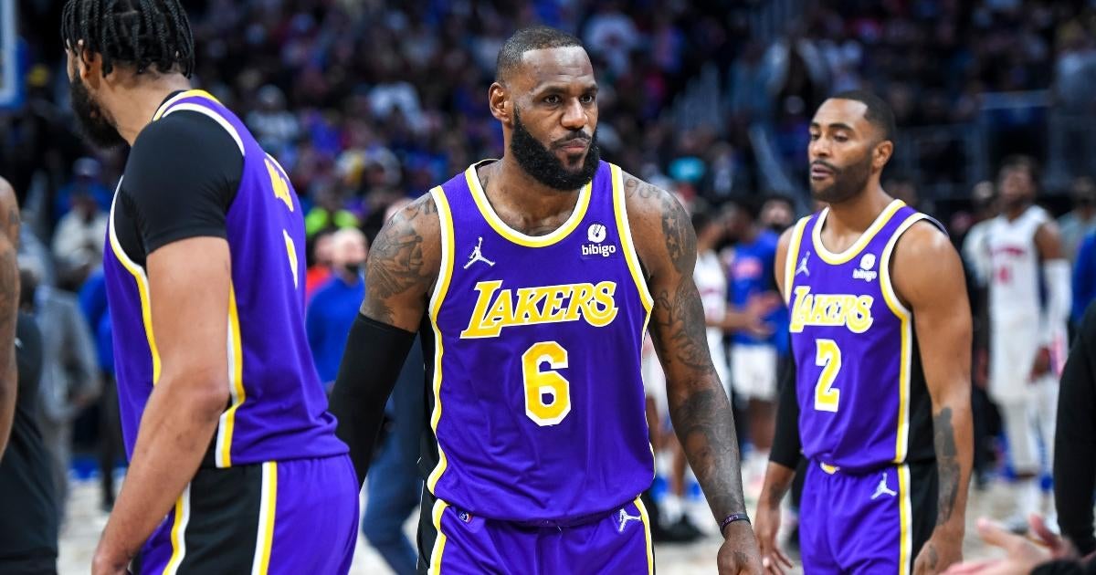NBA Suspends LeBron James for Fight During LakersPistons Game