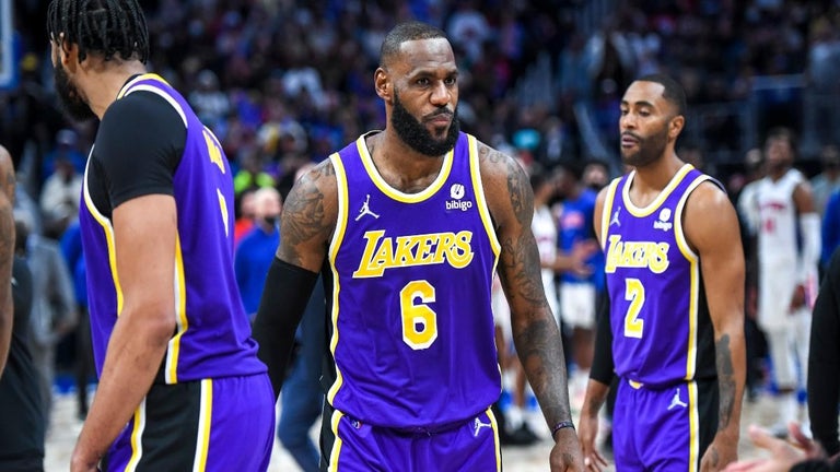 NBA Suspends LeBron James for Fight During Lakers-Pistons Game