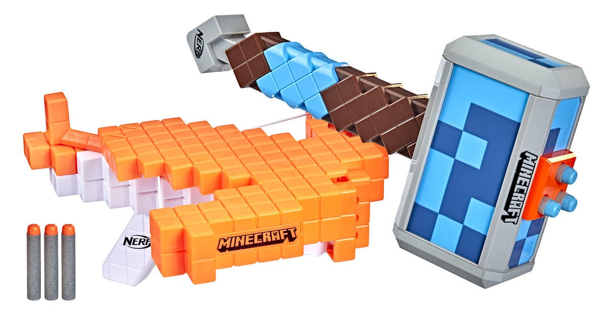 Nerf MicroShots Minecraft Ender Dragon Mini Blaster, Minecraft