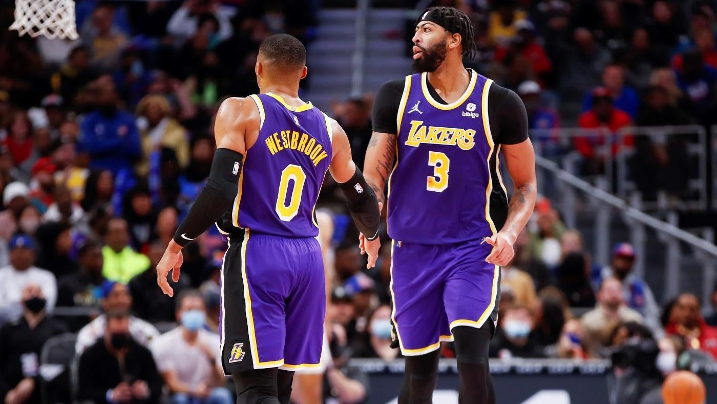 Russell Westbrook Anthony Davis Los Angeles Lakers