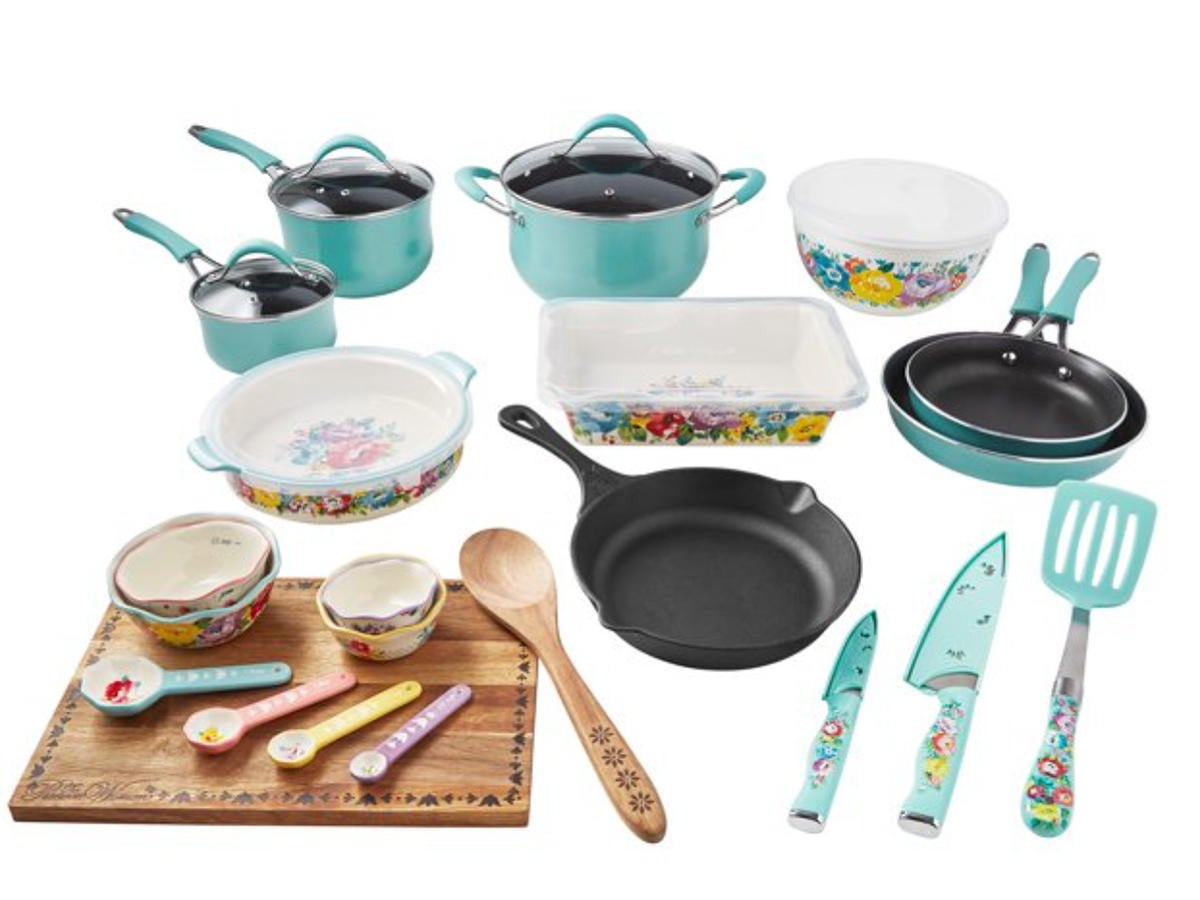 pioneer woman cookware set pioneer woman cookware set