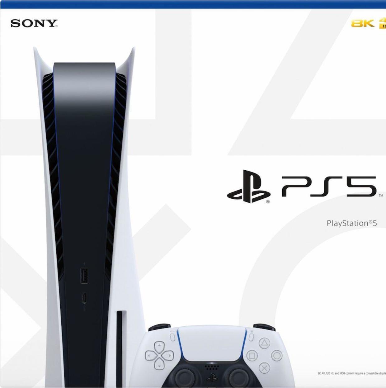 Sony PS5 box