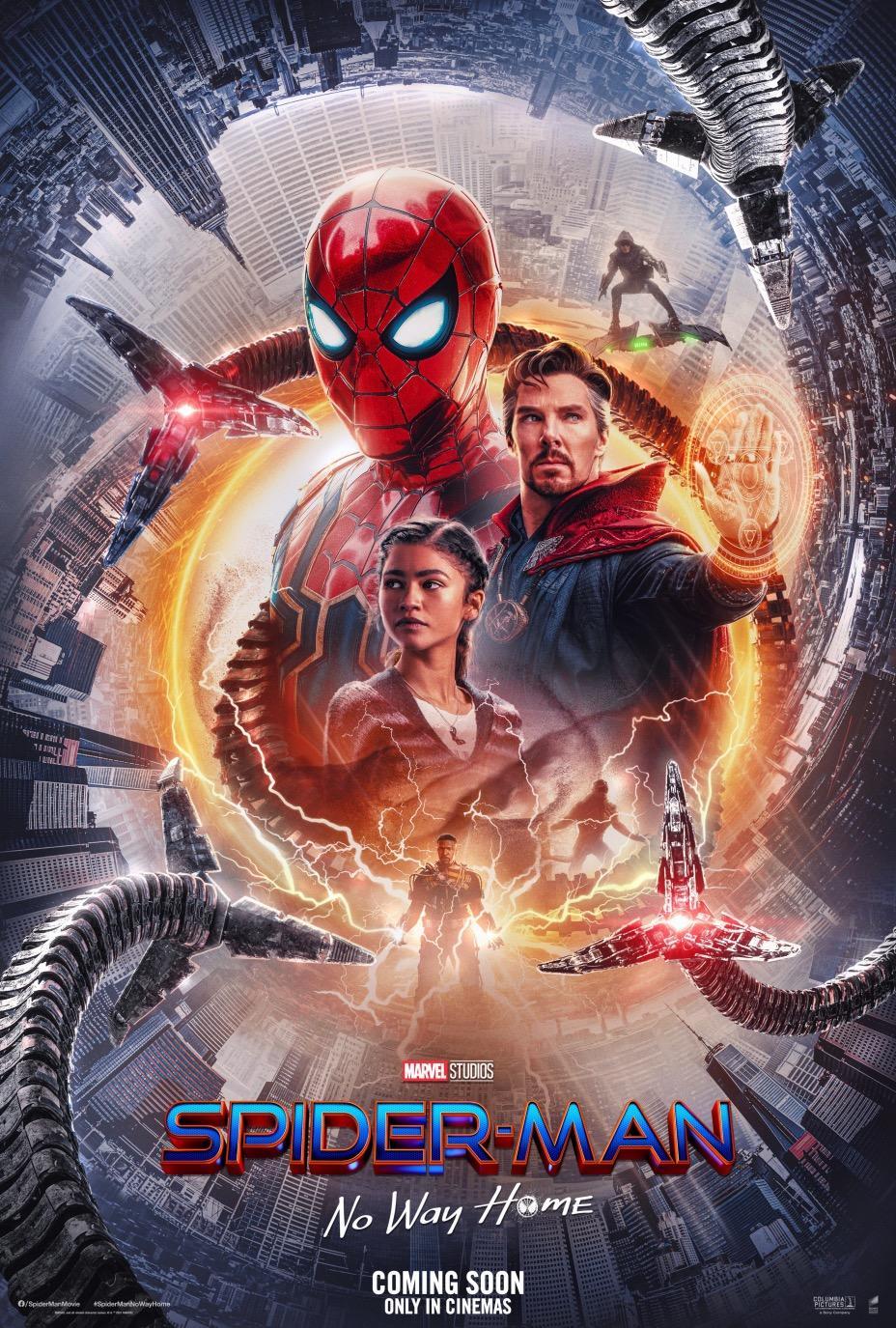 Spider-Man's Multiversal Villains Return on New No Way Home Poster