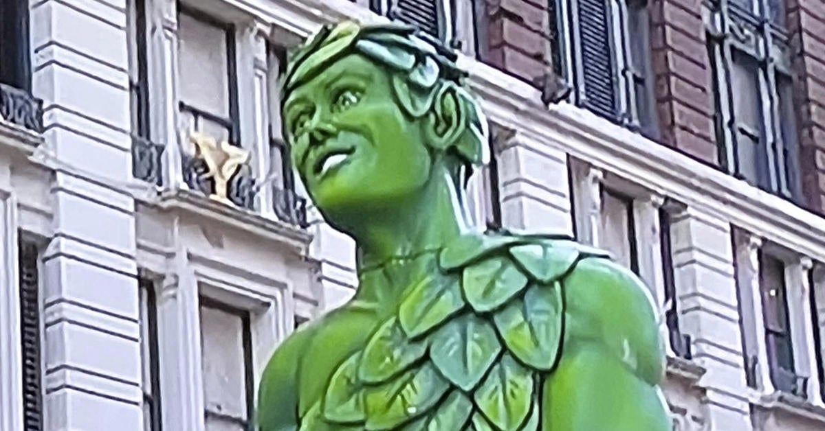 Jolly Green Giant Goes Viral As Macy's Thanksgiving Day Parade Viewers