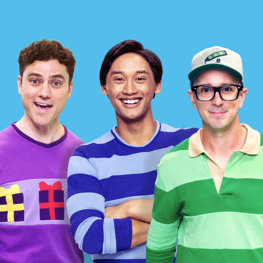 Blue's Clues' Josh, Joe and Steve Blue's Clues' Josh, Joe and Steve
