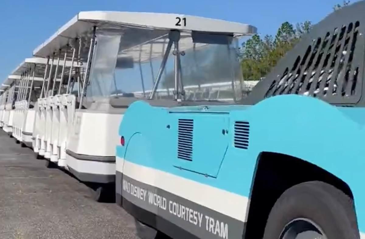 Walt Disney World to Bring Back Trams This Month