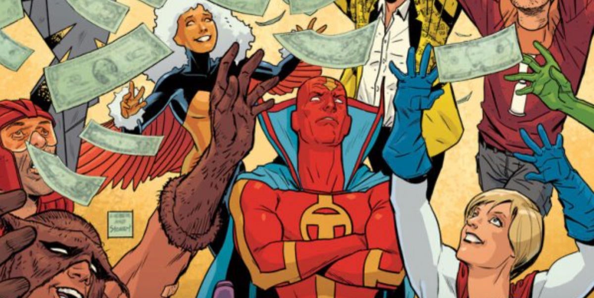One-Star Squadron #1 Review: The Black Comedy of Heroism Defined by Capitalism - Vimarsana News