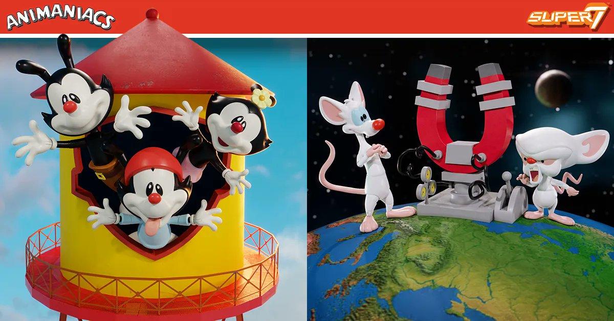 Animaniacs Ultimates Action Figures From Super7 Are up for Pre-Order