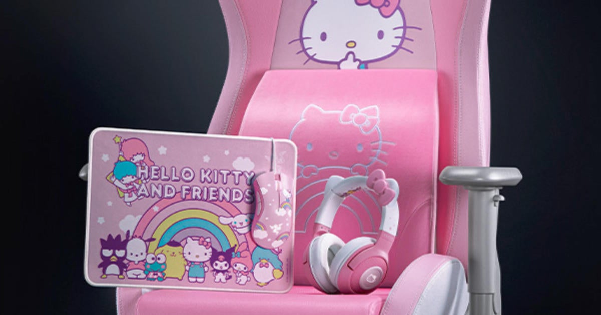 Sanrio Hello Kitty and Friends, Razer Gaming Gear, hello kitty and