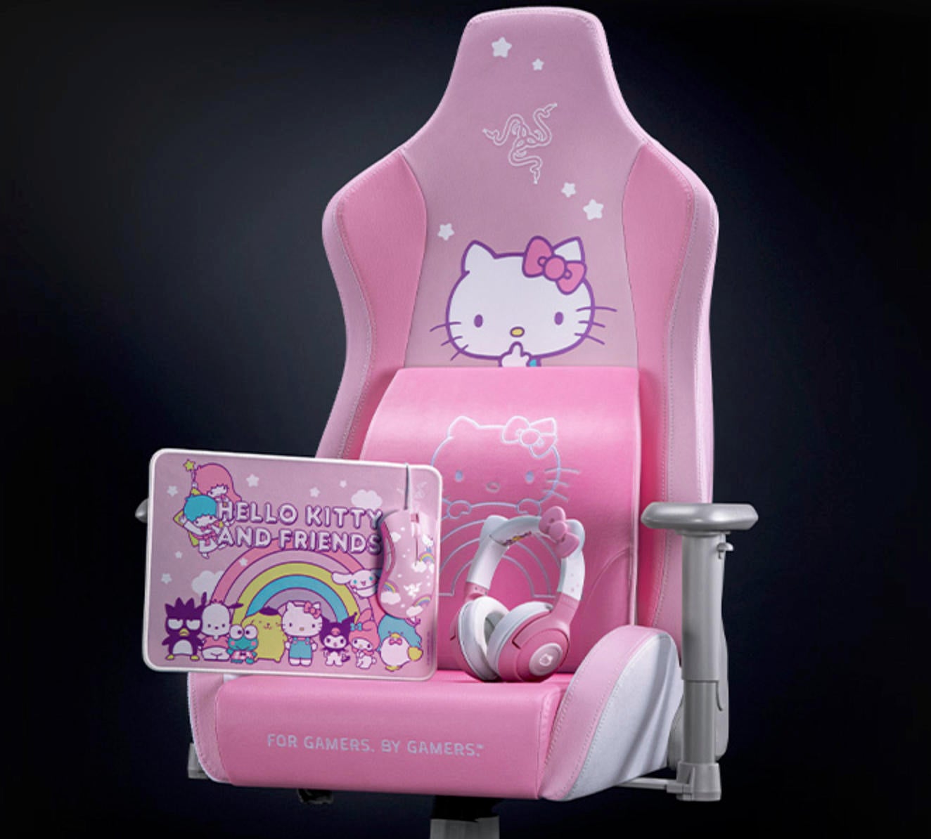 1324px x 1194px - Razer x Hello Kitty Gaming Chairs and Headphones Launch Today