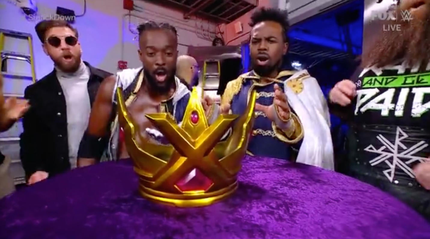 WWE's King Woods Reveals His Epic New Crown on SmackDown