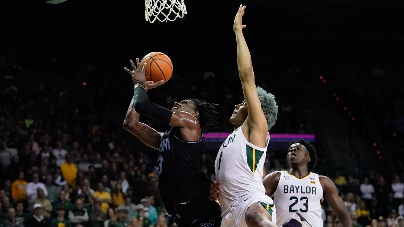 What Scott Drew and Davion Mitchell said about adjusting against Villanova  and Collin Gillespie's absence after Baylor's Sweet 16 win