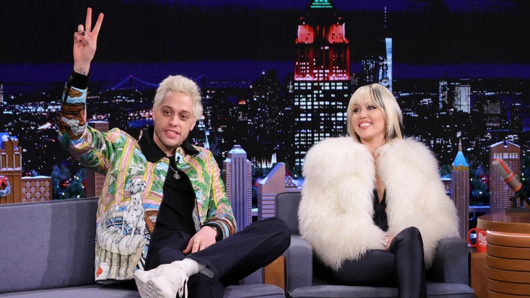 Miley Cyrus and Pete Davidson Spend Time at 'SNL' Star's Home After 'Fallon' Appearance