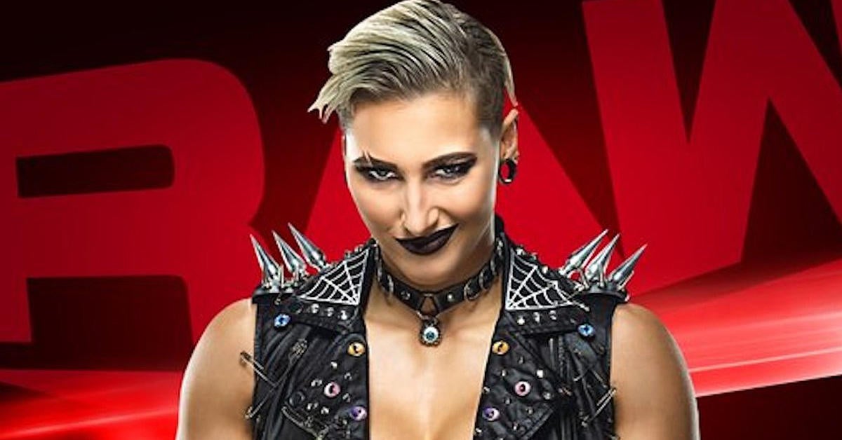 WWE's Rhea Ripley is Wearing a Heart Monitor