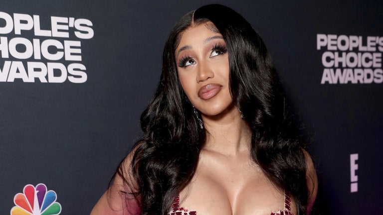Cardi B Shows off Face Tattoo of Son Wave's Name