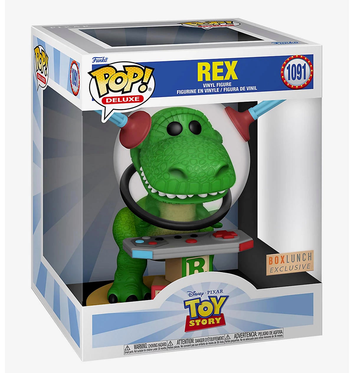 toy story rex pop vinyl