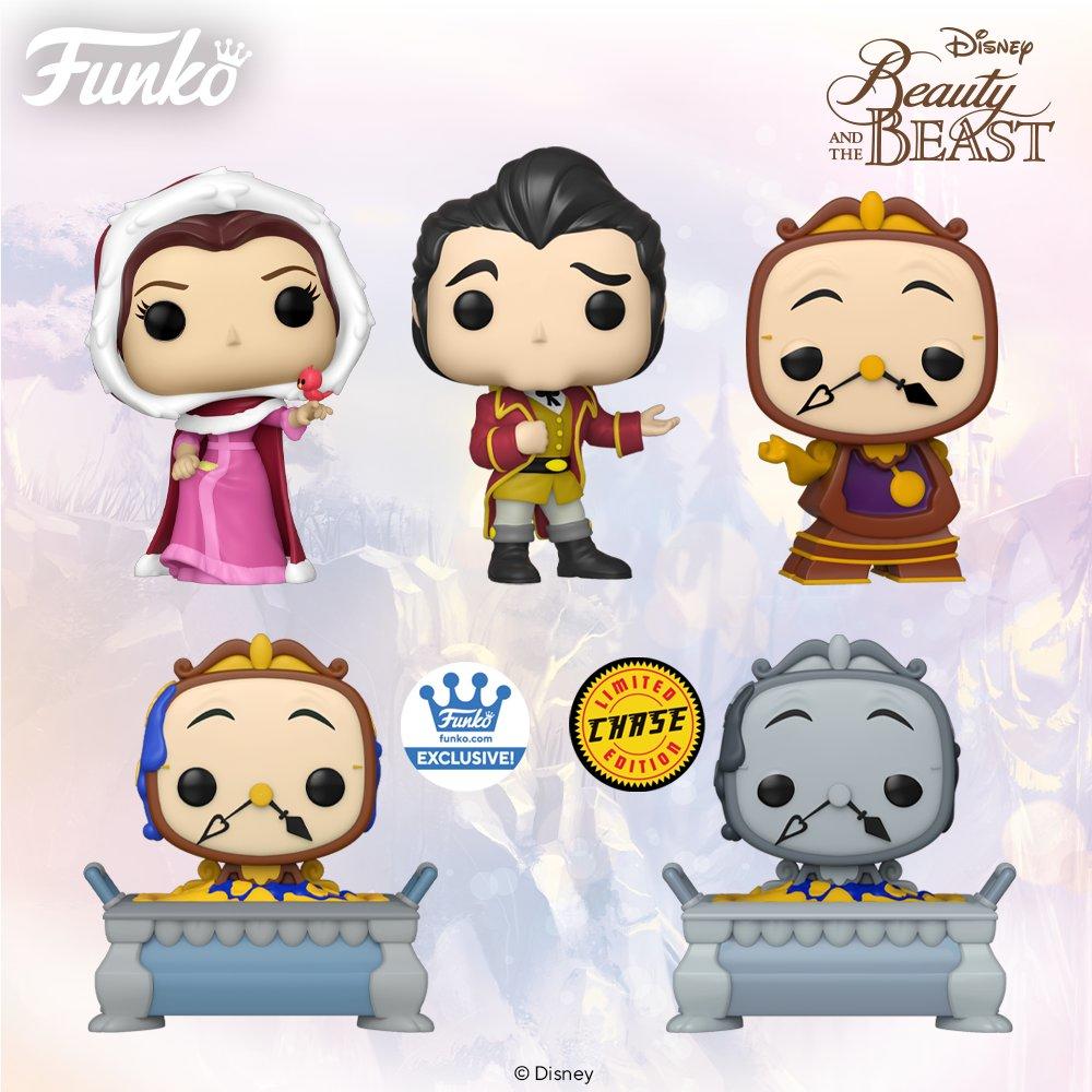 beauty and the beast 30th anniversary funko pop