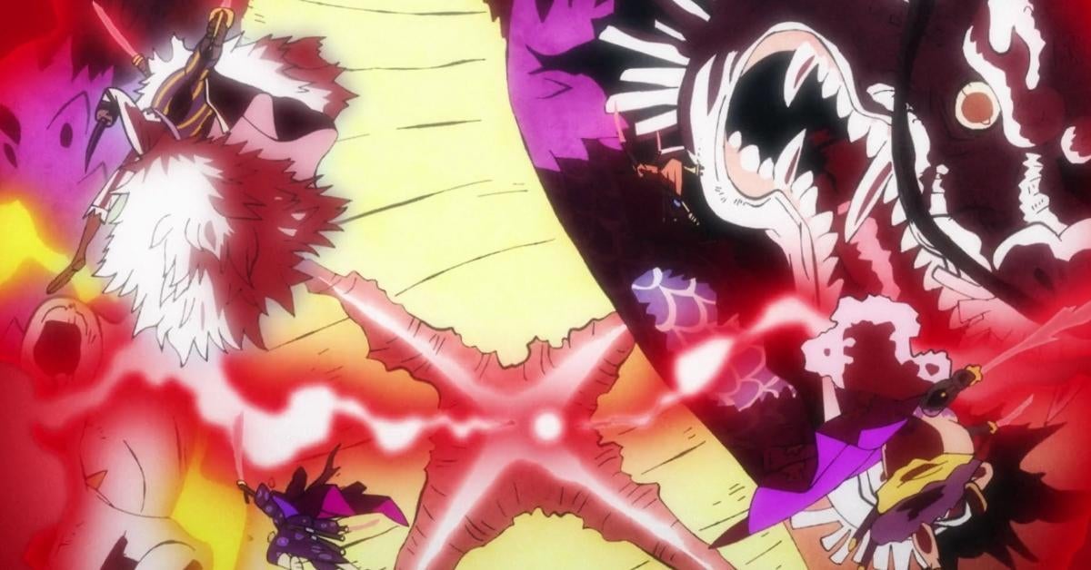 Watch: One Piece Goes For Broke With Akazaya Nine vs. Kaido Fight