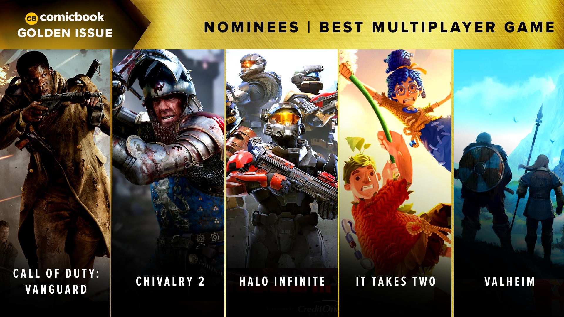 The 2021 Golden Issue Award for Game of the Year