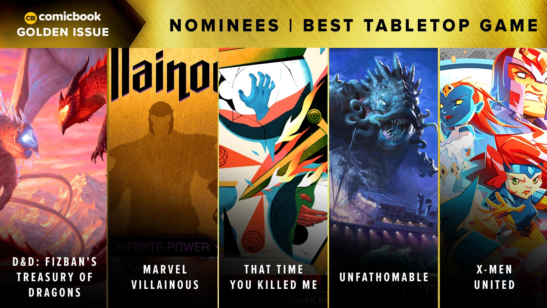 The 2020 Golden Issue Awards Nominees for Gaming