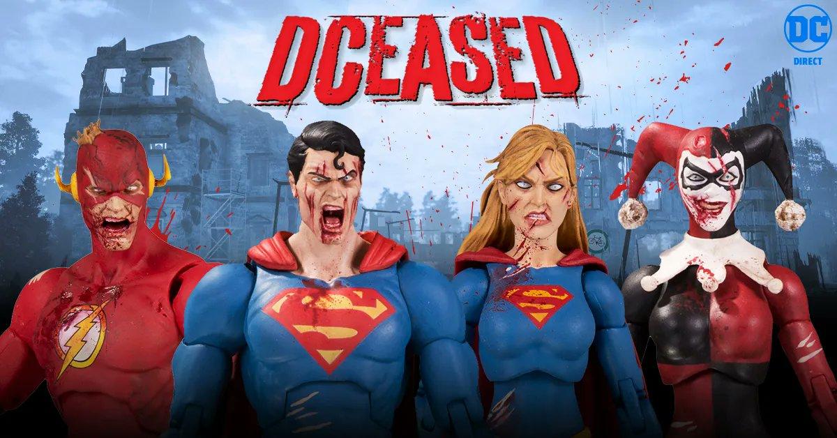 DC Direct DC Essentials Action Figure Superman DCeased - Scala 1:10 (7 Pollici) - 19 Punti Di Articolazione - Da McFarlane Toys