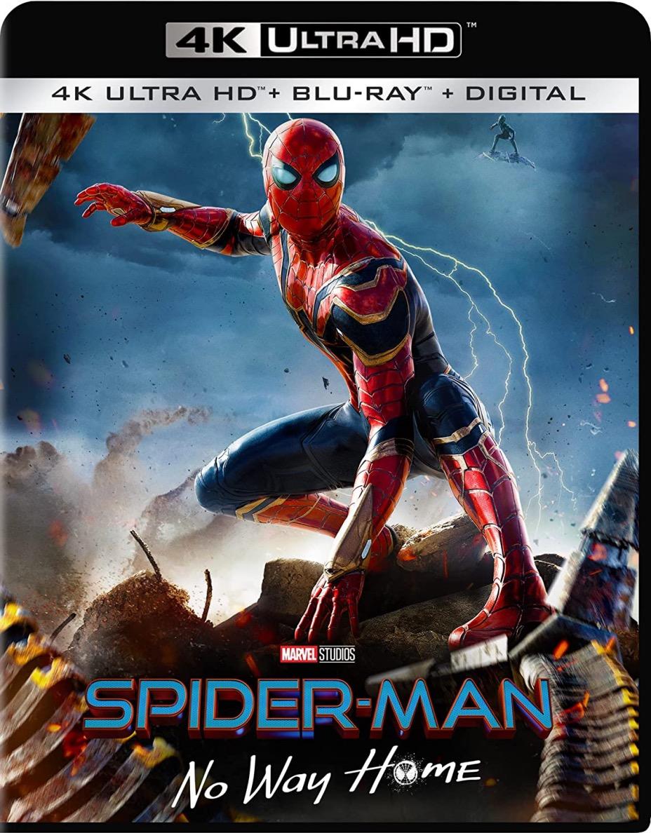 Spider-Man No Way Home 4k Blue Cover | JCR Comic Arts
