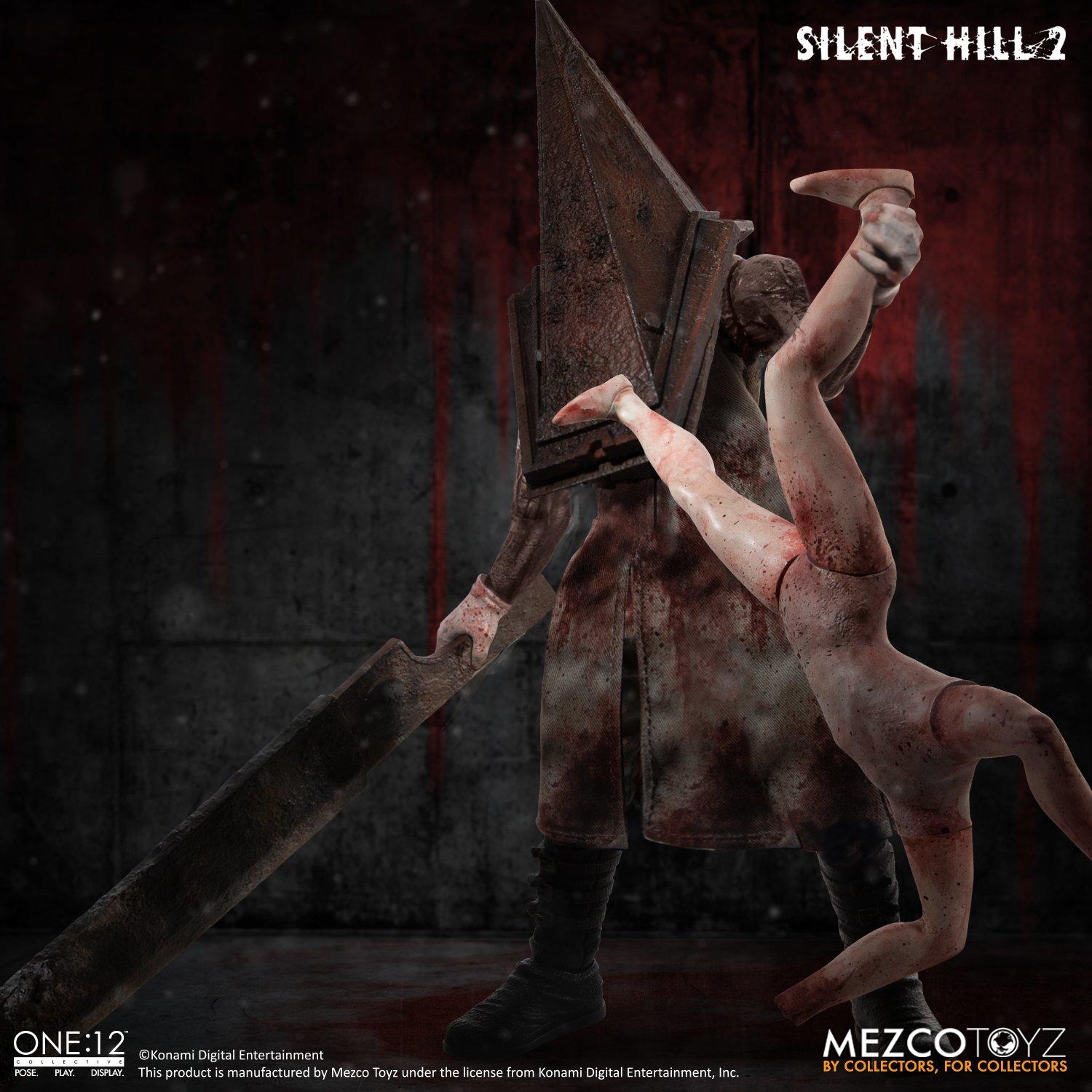 Mezco One:12 Collective Pyramid Head Silent Hill 2 Action Figure Review 
