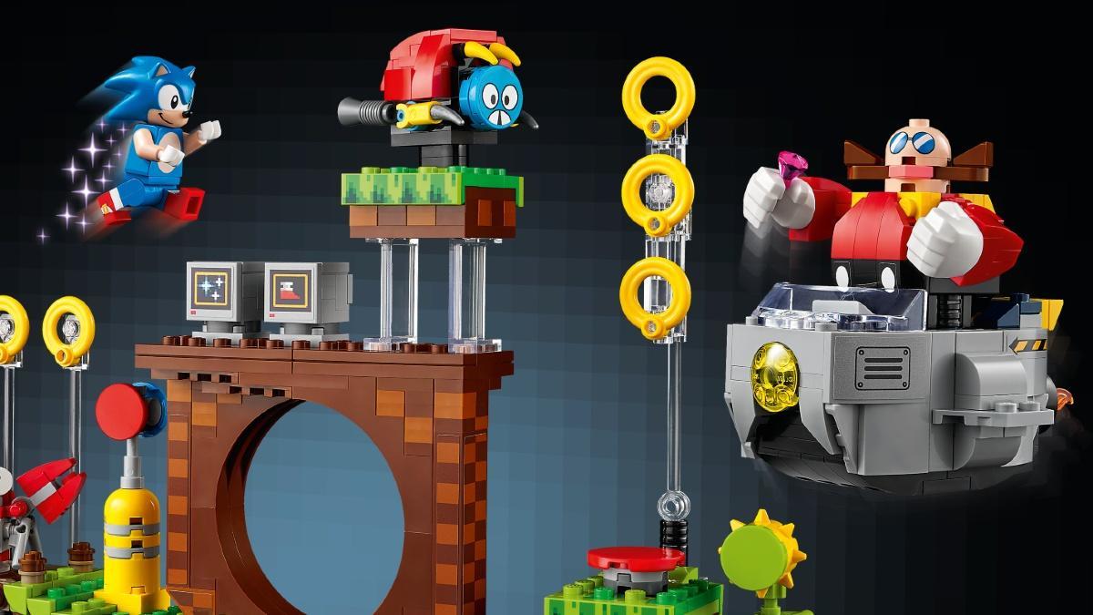 LEGO IDEAS - Sonic The Hedgehog: Green Hill Zone Modular Level Set