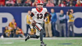 Georgia's Ladd McConkey praises Stetson Bennett after another