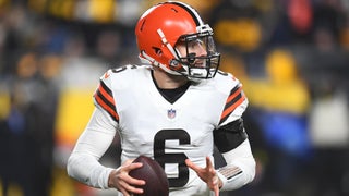 Baker Mayfield after Browns lose to Steelers with nine sacks 