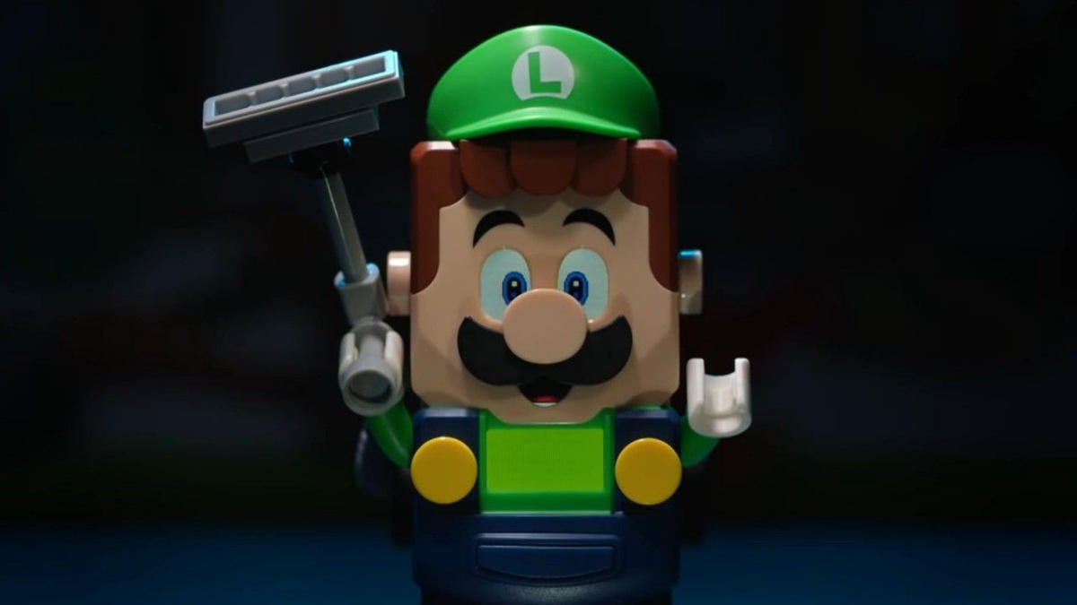 Lanzamiento del tráiler de lanzamiento de la mansión de Lego Super Mario Luigi