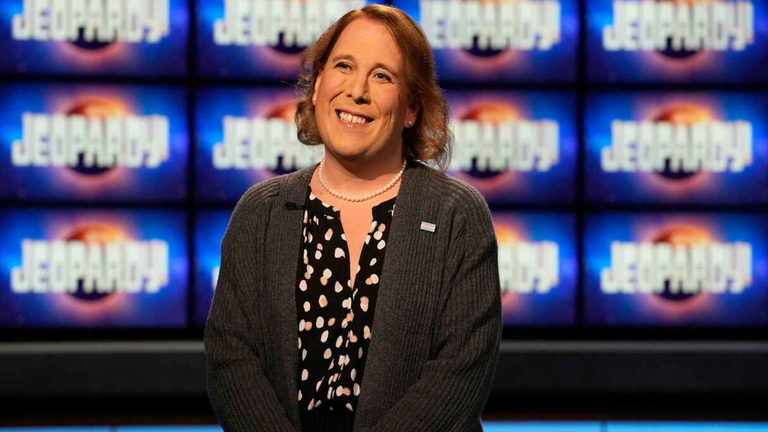 'Jeopardy!' Champ Amy Schneider's First Pitch Curiously Cut From Fox Sports Baseball Broadcast